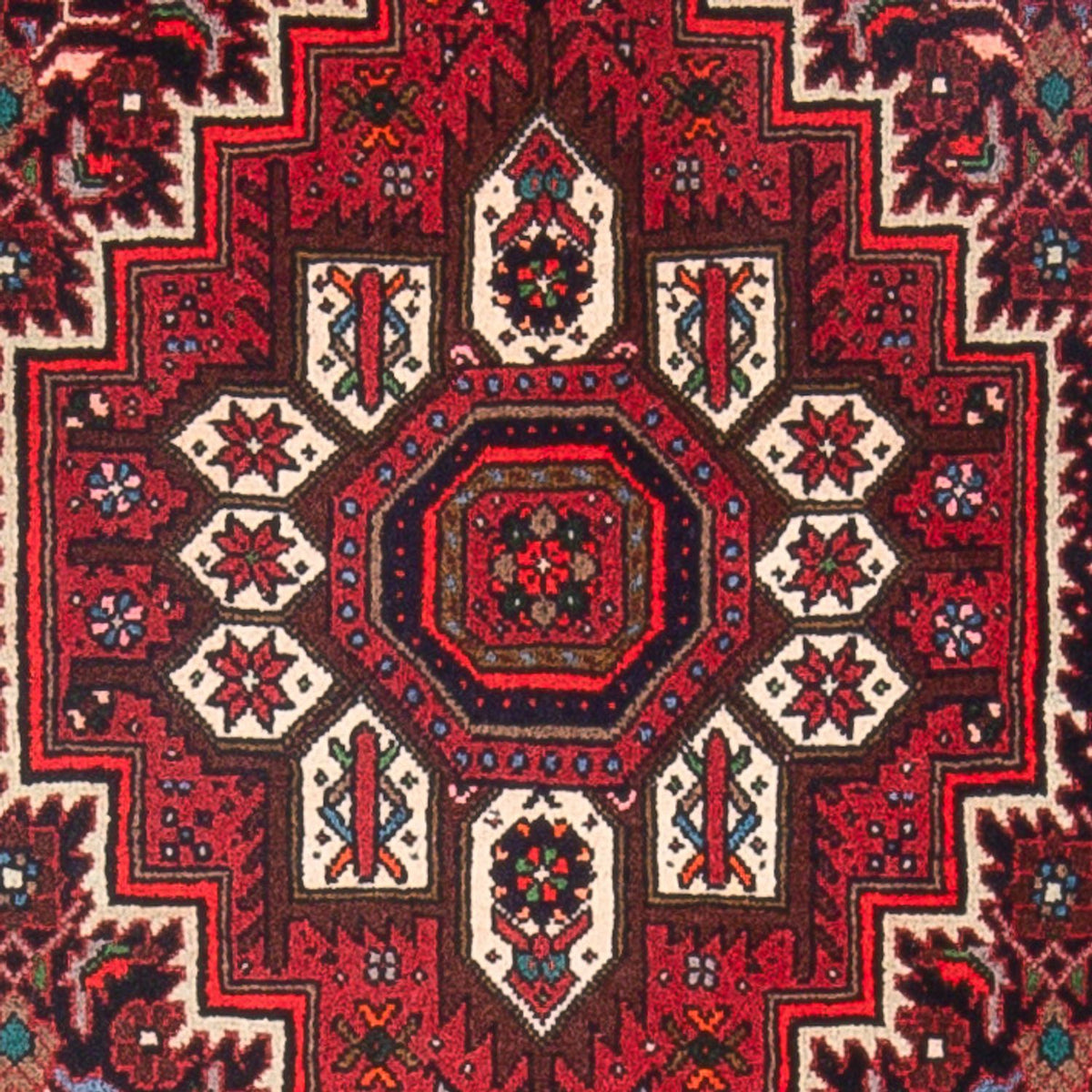Perserteppich - Nomadic - 120 x 80 cm - rot