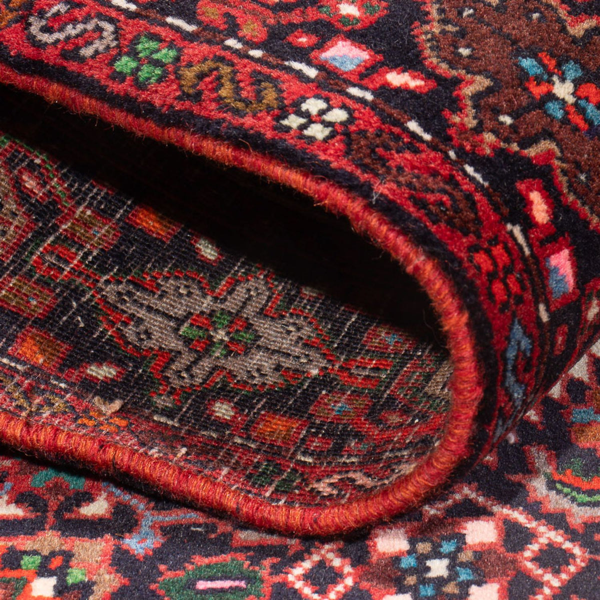 Perserteppich - Nomadic - 120 x 80 cm - rot