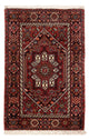 Perserteppich - Nomadic - 77 x 48 cm - rot