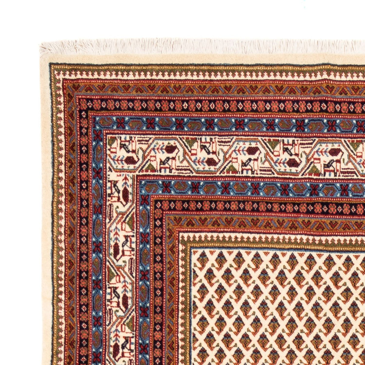 Perserteppich - Mir - 254 x 210 cm - hellbeige