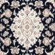 Perserteppich - Nain - Premium - 157 x 108 cm - dunkelblau