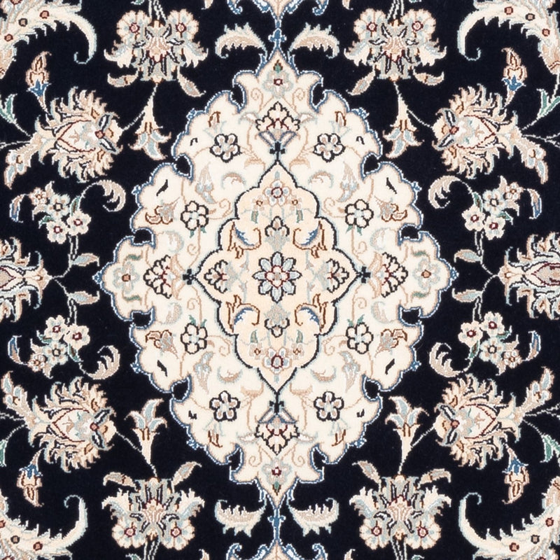 Perserteppich - Nain - Premium - 157 x 108 cm - dunkelblau