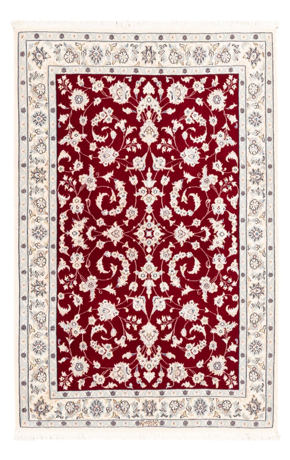 Perserteppich - Nain - Premium - 156 x 107 cm - rot