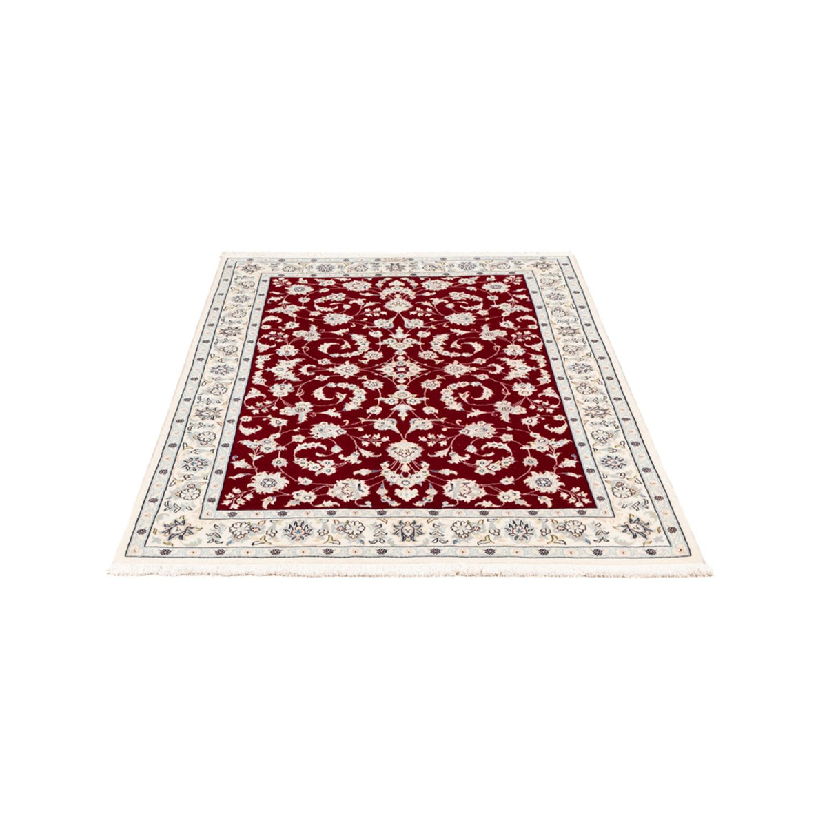 Perserteppich - Nain - Premium - 156 x 107 cm - rot