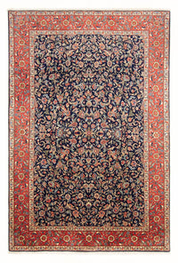 Tapis persan - Classique - 305 x 200 cm - bleu foncé