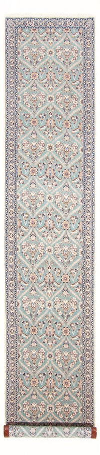 Tapis de couloir Tapis persan - Nain - Premium - 375 x 75 cm - beige