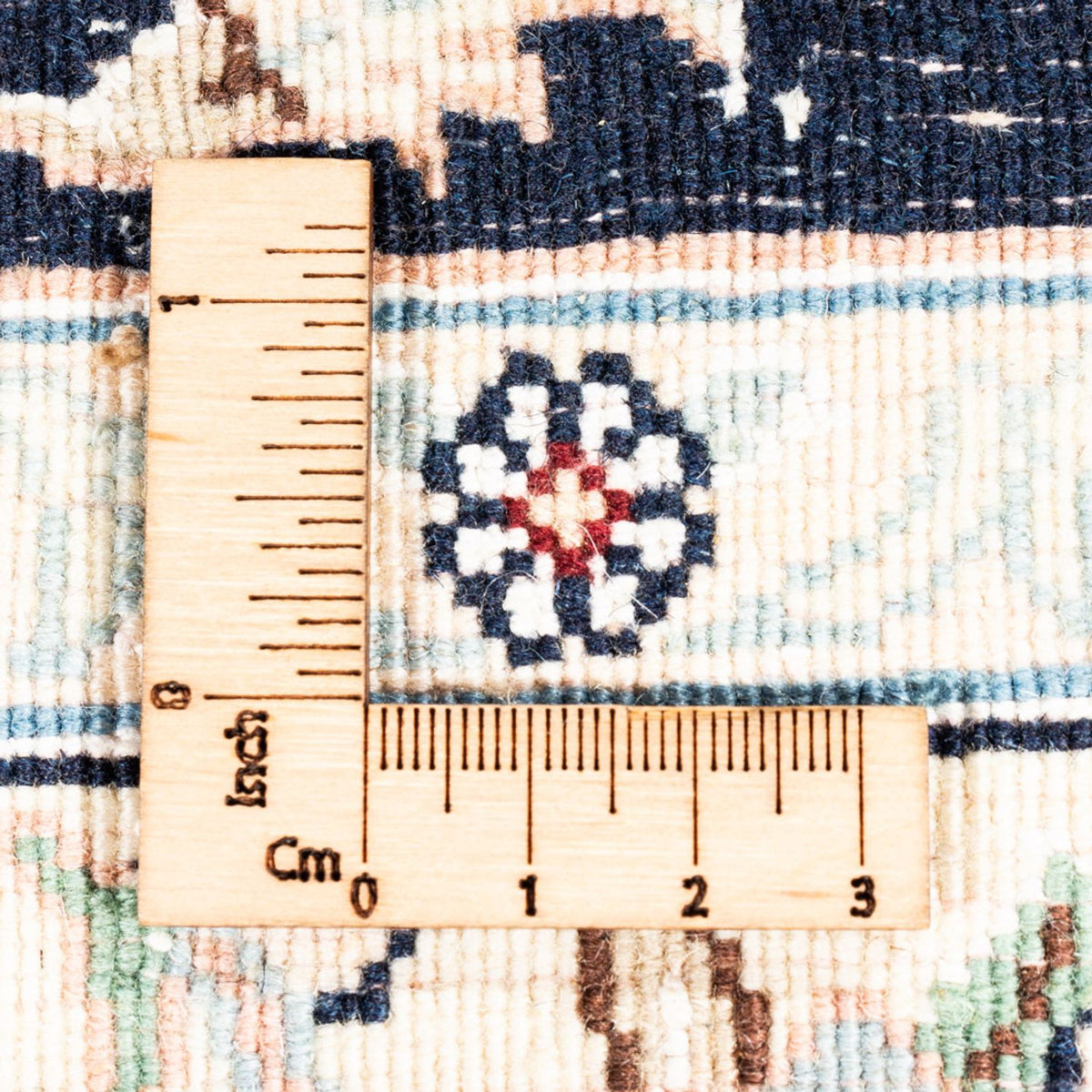 Perserteppich - Nain - Premium - 152 x 107 cm - dunkelblau