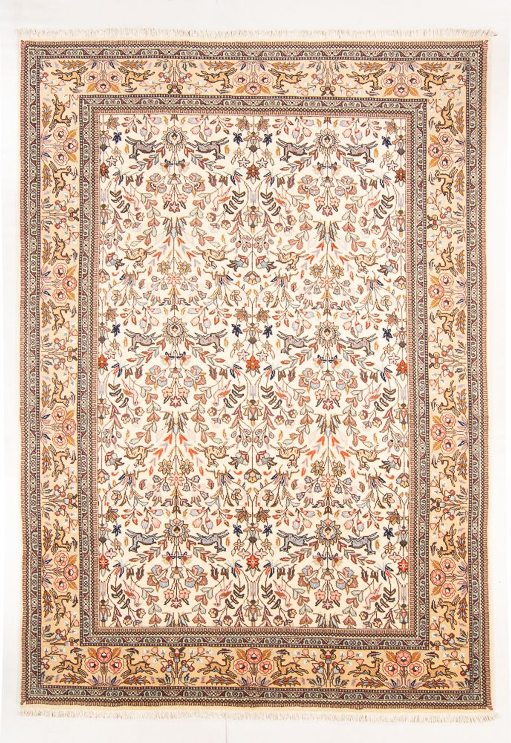 Perserteppich - Täbriz - 295 x 203 cm - creme
