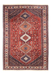 Tapis d'Abadeh Tapis 155x230cm - Tapis persan - rouge - Rectangle / Rouge / 155 x 230 cm Rectangle