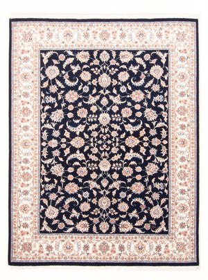 Perserteppich - Täbriz - Royal - 203 x 147 cm - dunkelblau