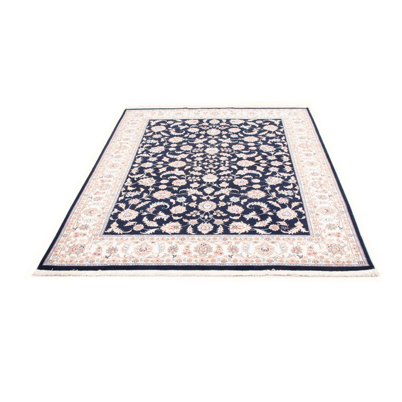 Perserteppich - Täbriz - Royal - 203 x 147 cm - dunkelblau