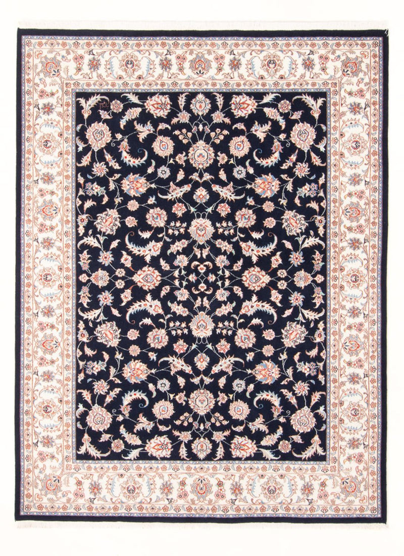 Perserteppich - Täbriz - Royal - 200 x 150 cm - dunkelblau
