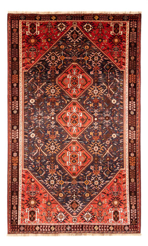 Perserteppich - Nomadic - 305 x 188 cm - dunkelrot