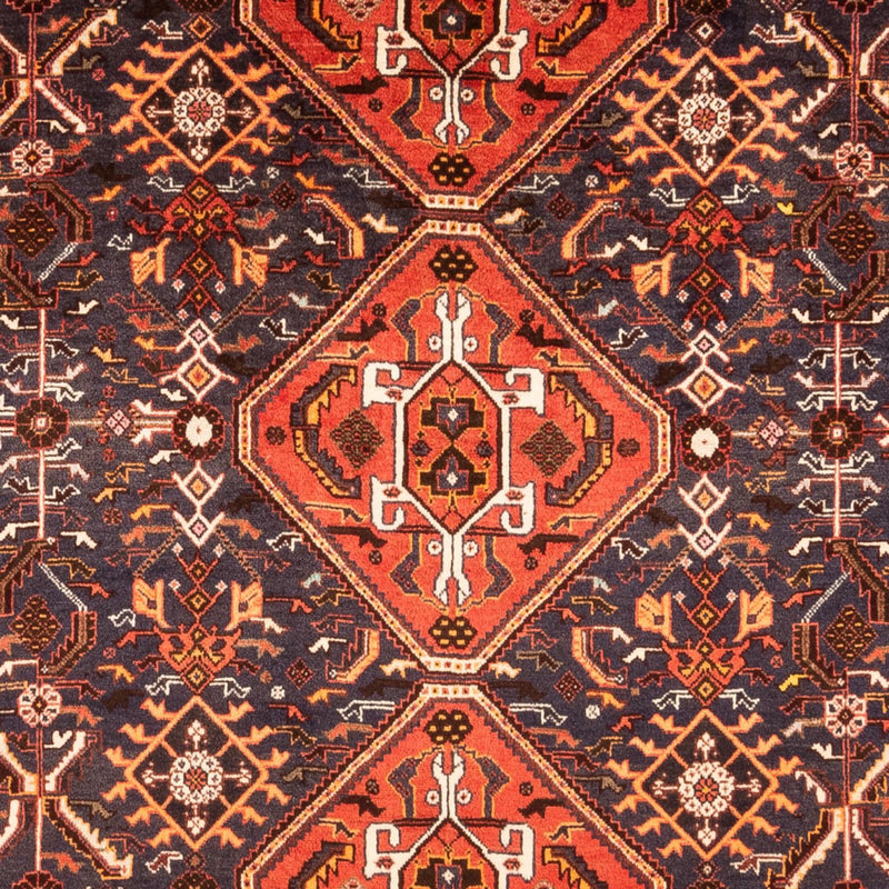 Perserteppich - Nomadic - 305 x 188 cm - dunkelrot