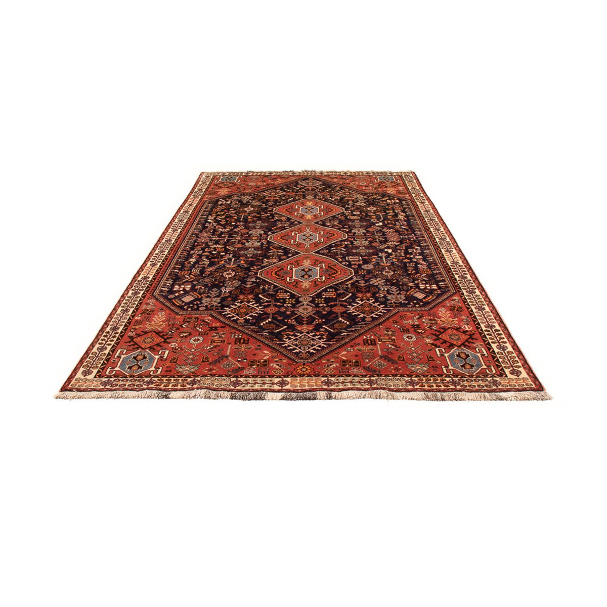 Perserteppich - Nomadic - 290 x 180 cm - dunkelblau