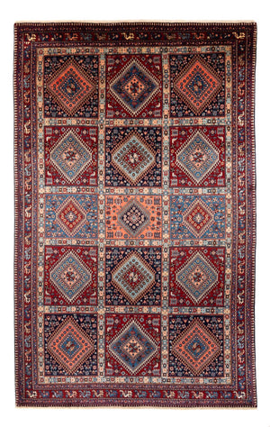 Perserteppich - Nomadic - 311 x 200 cm - dunkelrot