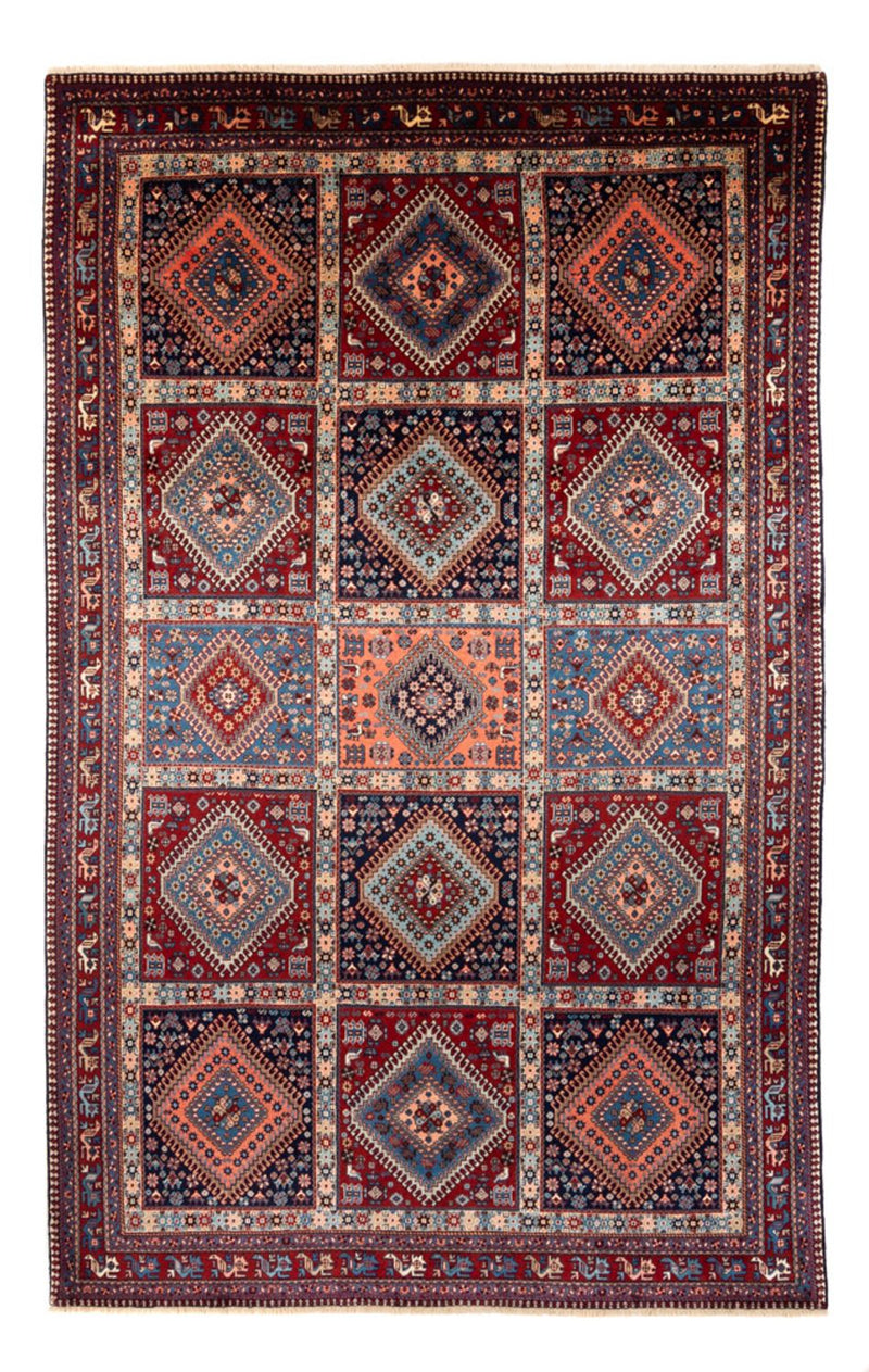 Perserteppich - Nomadic - 311 x 200 cm - dunkelrot