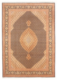 Tappeto Persero - Tabriz - Reale - 300 x 202 cm - blu scuro