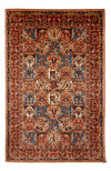 Bachtiar Teppich 202x303cm - Perserteppich - bordeauxrot - Rechteckig / Bordeauxrot / 202 x 303 cm Rechteckig