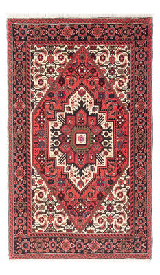 Perserteppich - Nomadic - 122 x 83 cm - rot