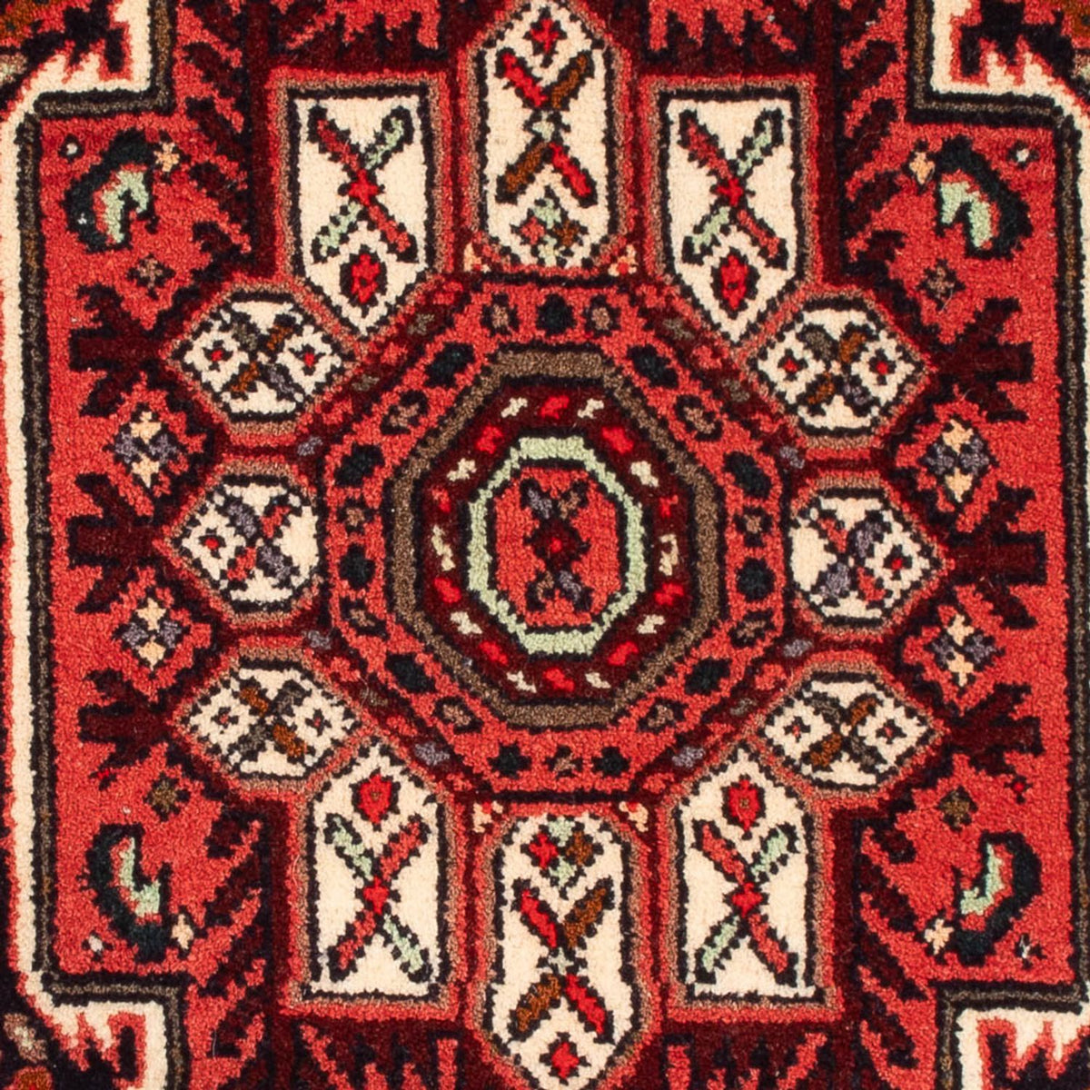 Perserteppich - Nomadic - 94 x 60 cm - rot