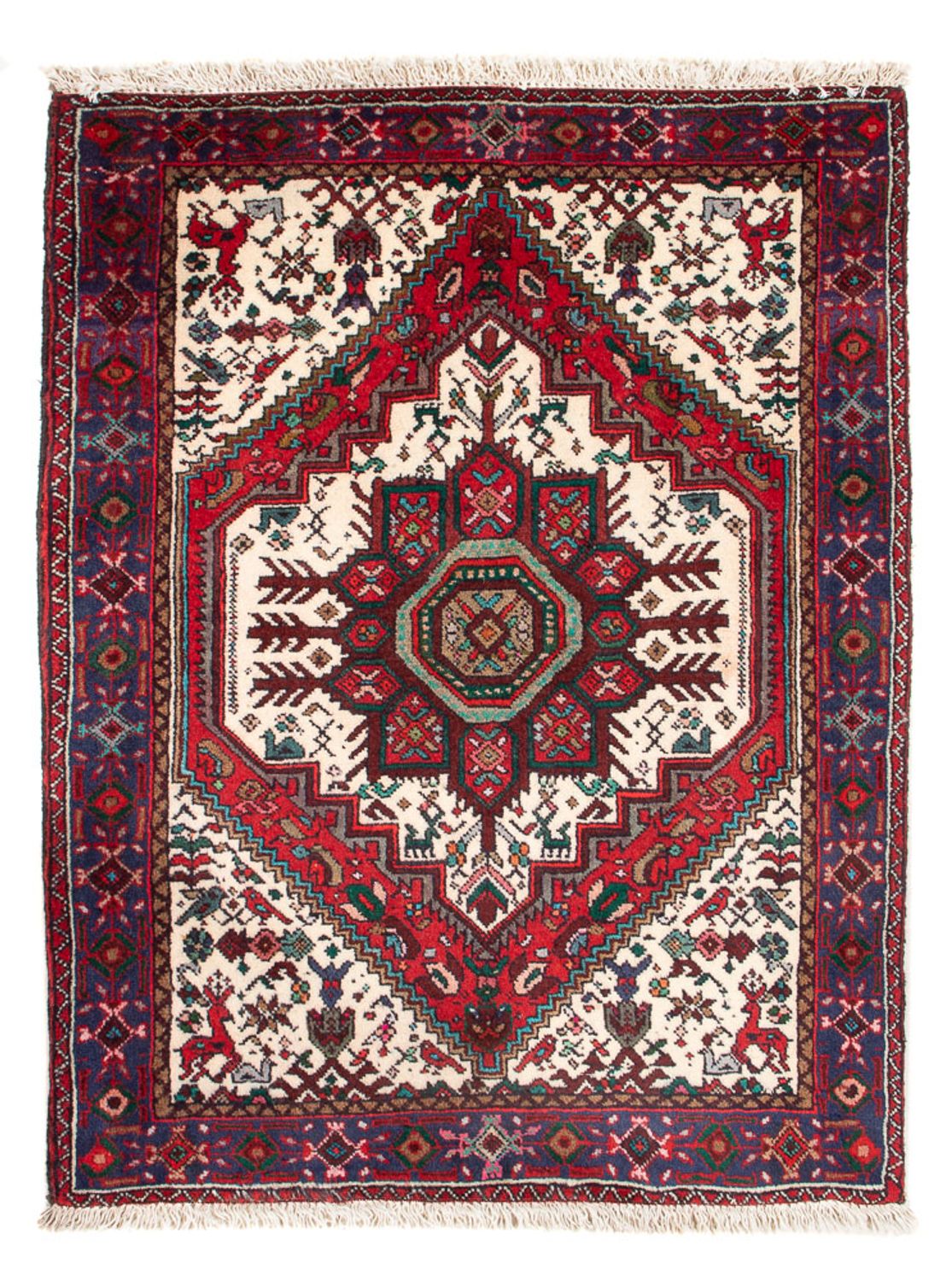 Perserteppich - Nomadic - 95 x 58 cm - creme