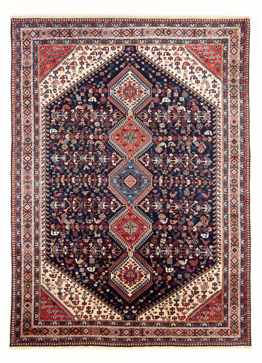 Perserteppich - Nomadic - 294 x 198 cm - dunkelblau
