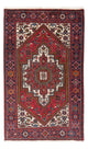 Perserteppich - Nomadic - 124 x 82 cm - rot