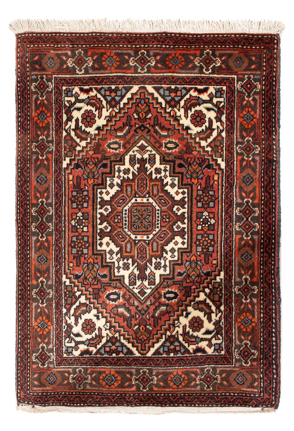 Perserteppich - Nomadic - 90 x 61 cm - rot