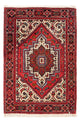 Perserteppich - Nomadic - 91 x 62 cm - rot