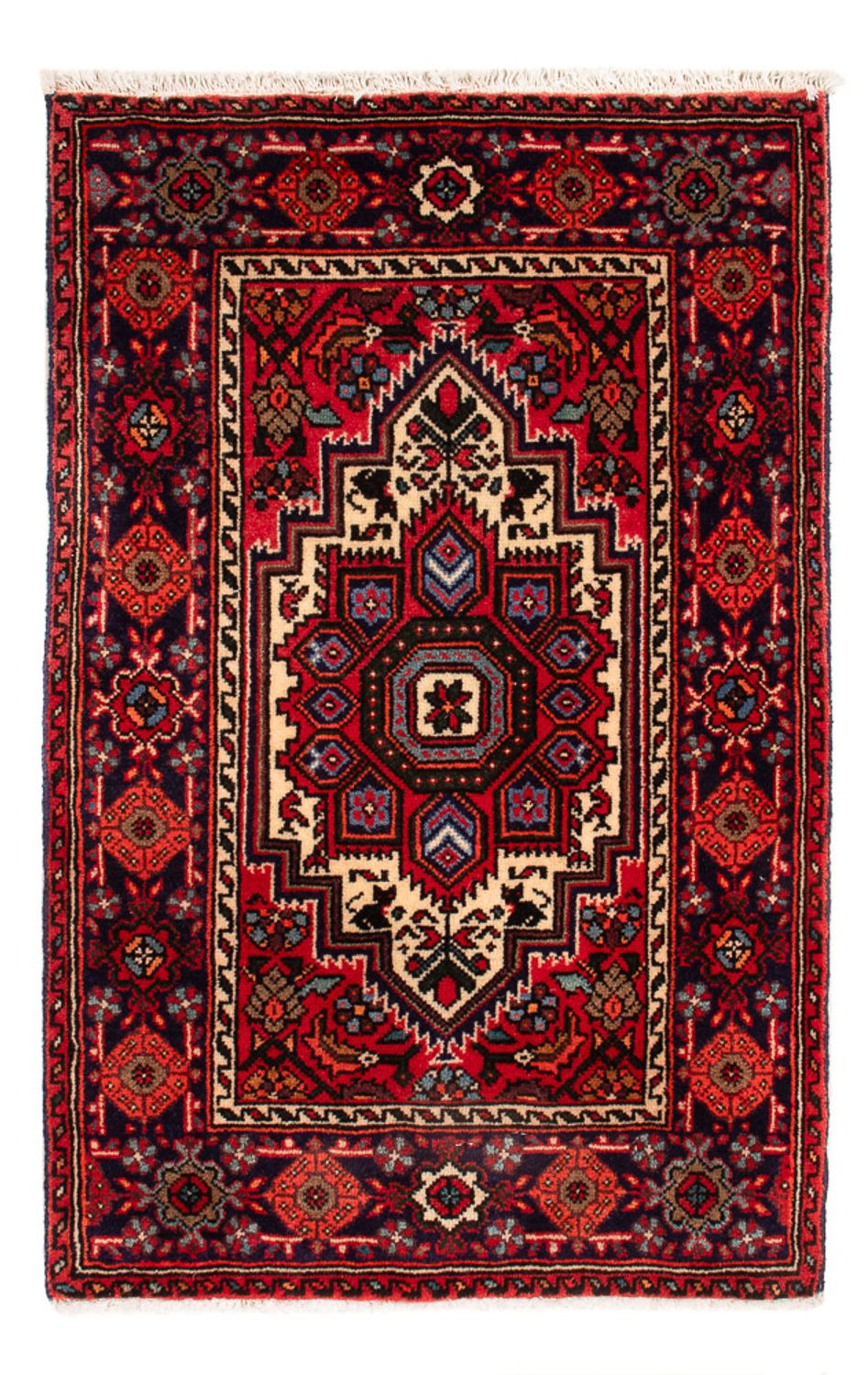 Perserteppich - Nomadic - 72 x 48 cm - rot