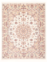 Tapis persan - Tabriz - Royal - 196 x 150 cm - crème