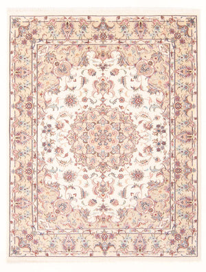Perserteppich - Täbriz - Royal - 196 x 150 cm - creme