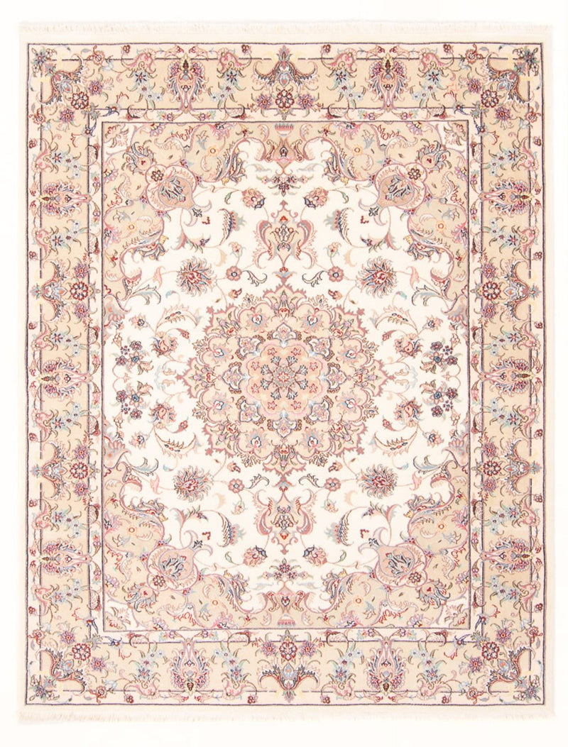 Perserteppich - Täbriz - Royal - 196 x 150 cm - creme