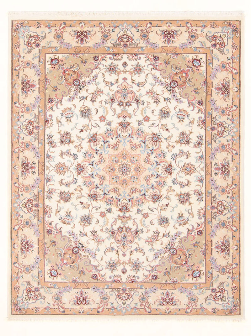 Perserteppich - Täbriz - Royal - 195 x 147 cm - creme