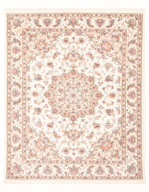 Perserteppich - Täbriz - Royal - 197 x 152 cm - creme