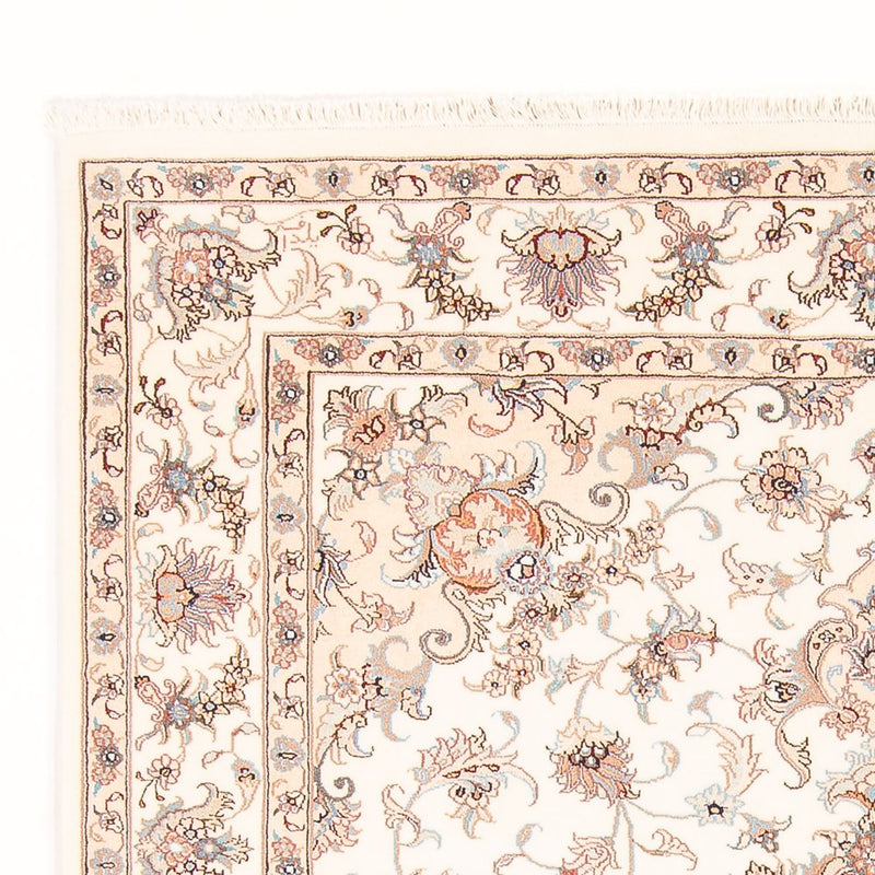 Perserteppich - Täbriz - Royal - 197 x 152 cm - creme