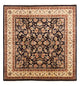 Perserteppich - Classic quadratisch  - 217 x 196 cm - dunkelbeige