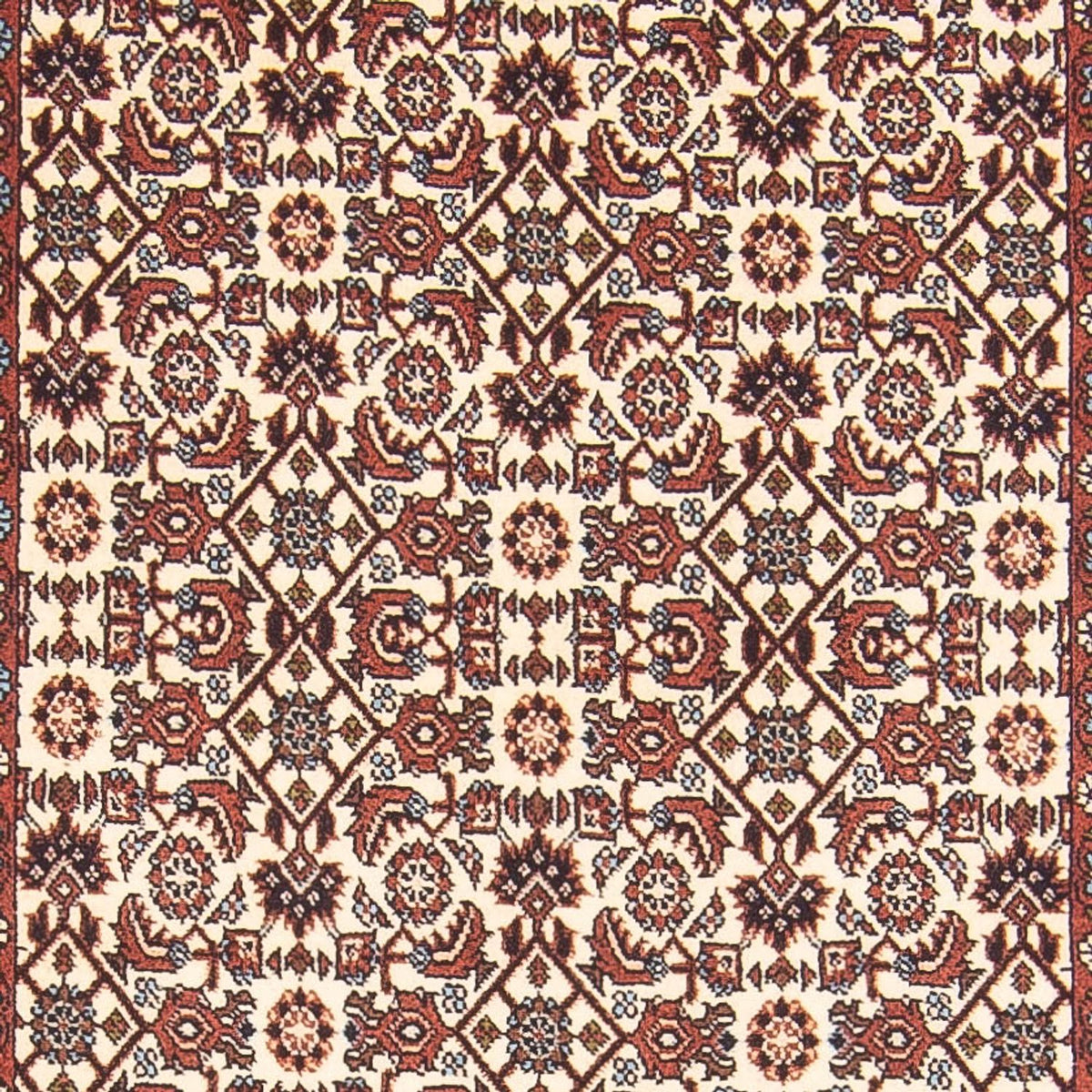 Läufer Perser - Bidjar - 397 x 85 cm - creme