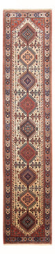 Läufer Perser - Nomadic - 398 x 82 cm - creme