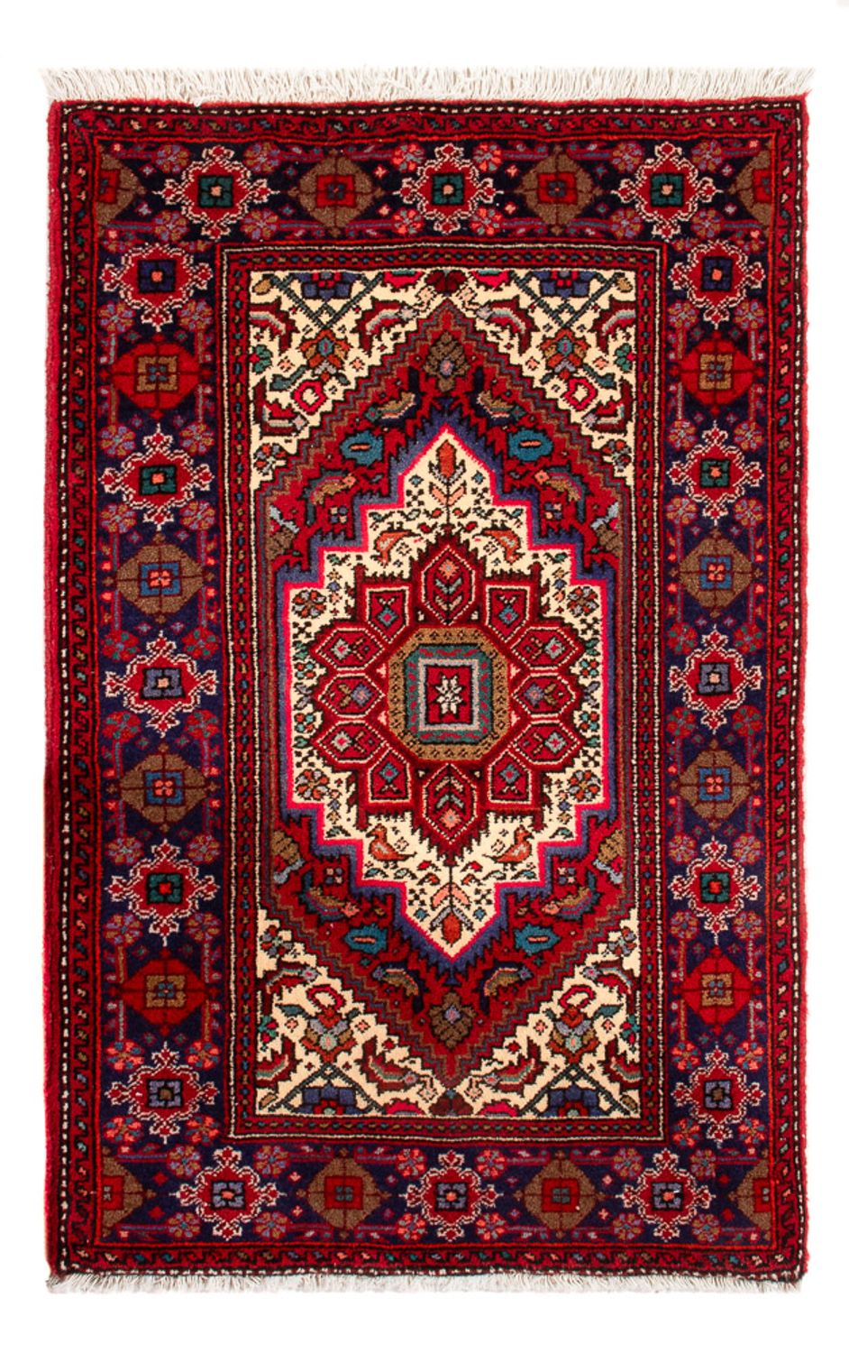 Perserteppich - Nomadic - 80 x 51 cm - rot