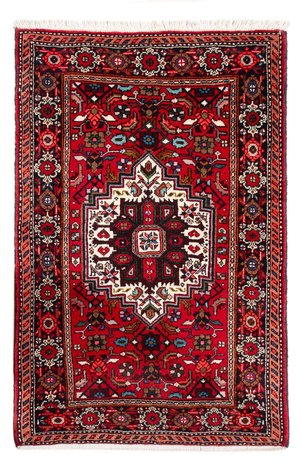 Perserteppich - Nomadic - 90 x 60 cm - rot