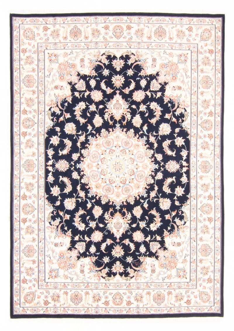 Perserteppich - Täbriz - Royal - 235 x 170 cm - dunkelblau