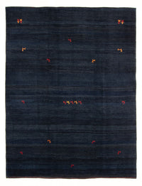 Tapis Gabbeh - Persan - 291 x 226 cm - bleu foncé