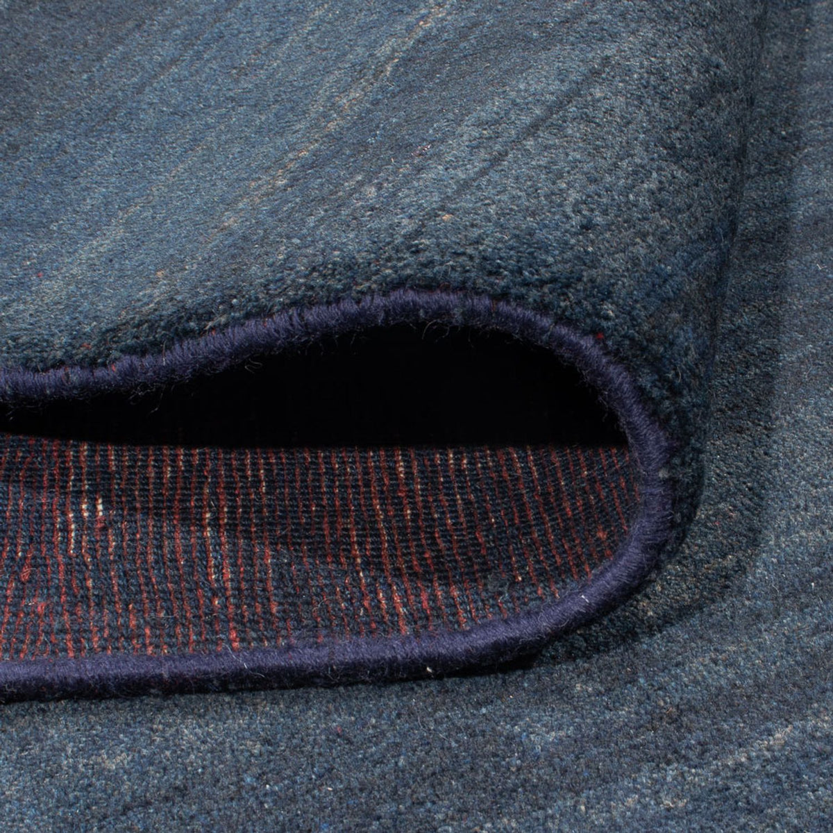 Gabbeh Teppich - Perser - 291 x 226 cm - dunkelblau