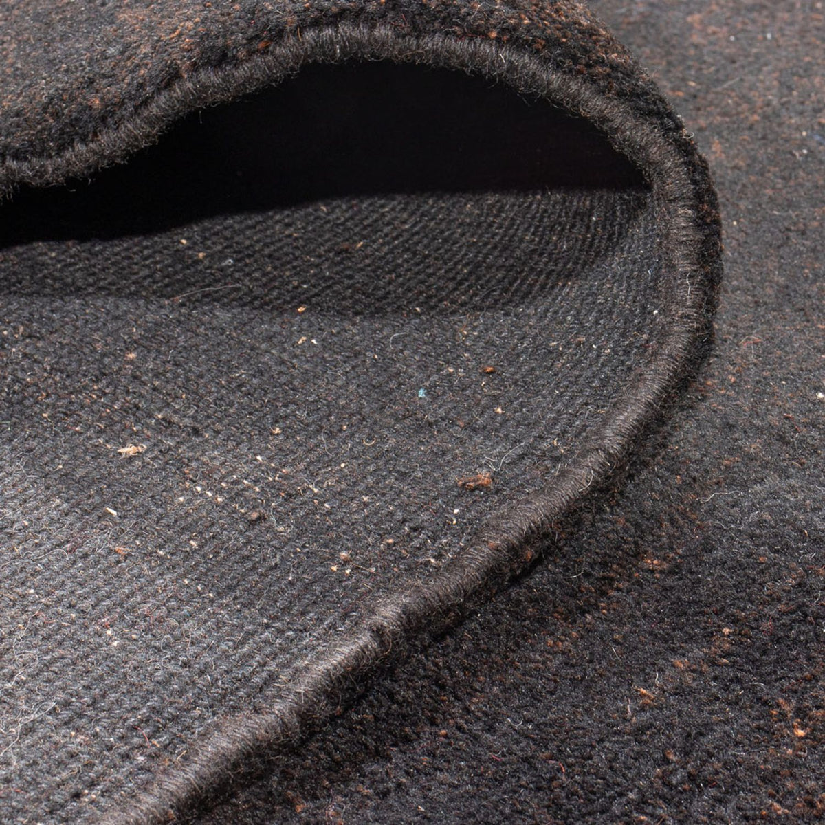 Gabbeh Teppich - Perser - 260 x 214 cm - dunkelbraun