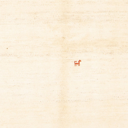 Gabbeh Teppich - Perser - 187 x 140 cm - creme