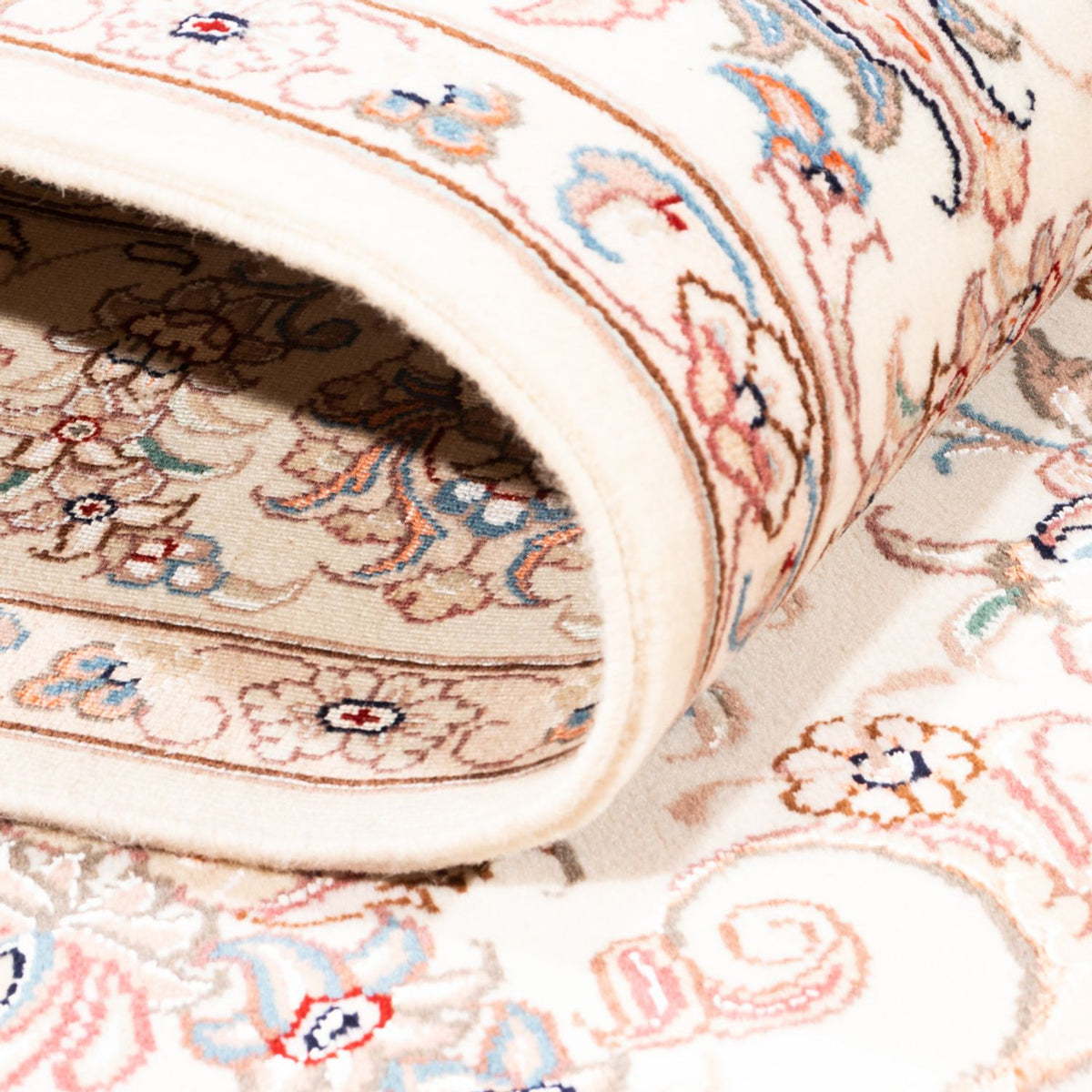 Perserteppich - Täbriz - 201 x 148 cm - creme