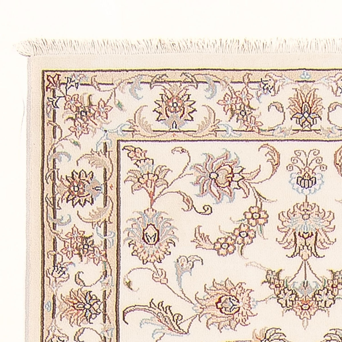 Läufer Perser - Täbriz - Royal - 295 x 89 cm - creme