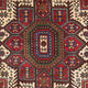 Perserteppich - Nomadic - 122 x 77 cm - rot